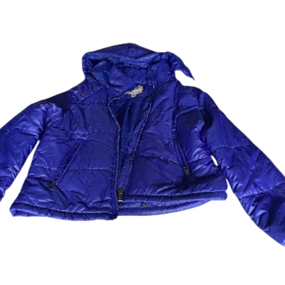Maralyn & Me Jackets & Blazers - Maralyn & Me Vibrant Blue Puffer Jacket